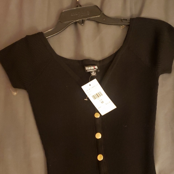 Beautiful black Fashion Nova Dress - Picture 3 of 9